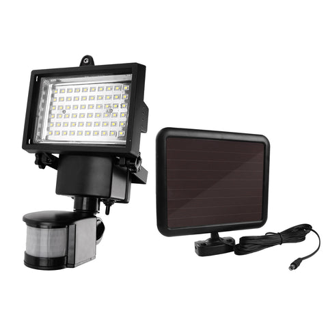Solar Power Motion Sensor 60 LEDs Flood Light