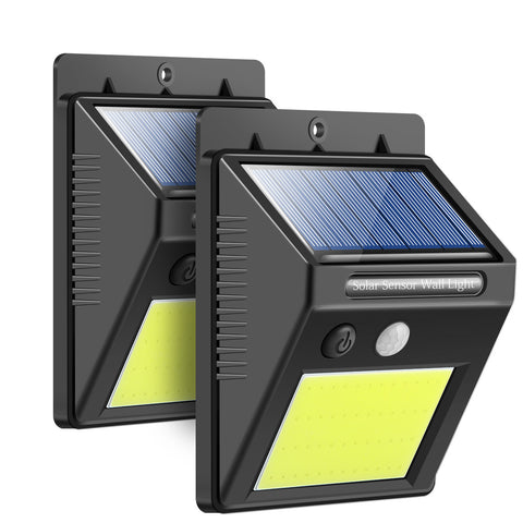 48-LED Solar Sensor Motion Sensor Wall Light