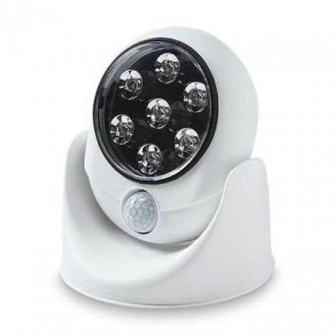 7-LED Motion-Activated Light - Black