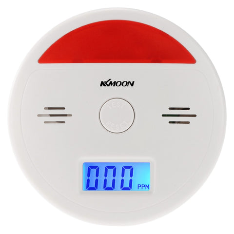 LCD Carbon Monoxide Alarm Sensor & Flash Warning Detector