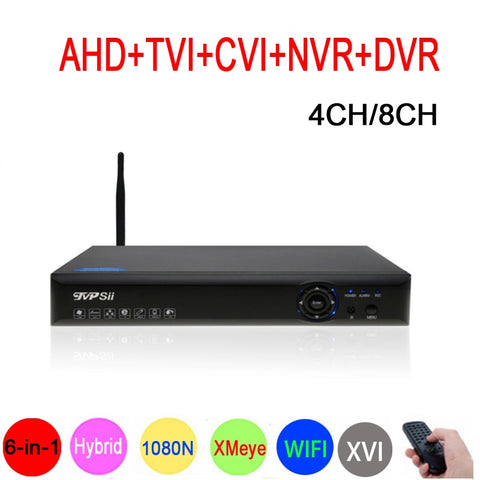 1080P Hi3520D 1080N 4CH/8CH 6 in 1 CCTV Blue-Ray Panel